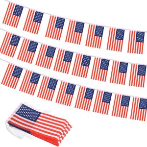 Printed USA Bunting Flags - Image 4