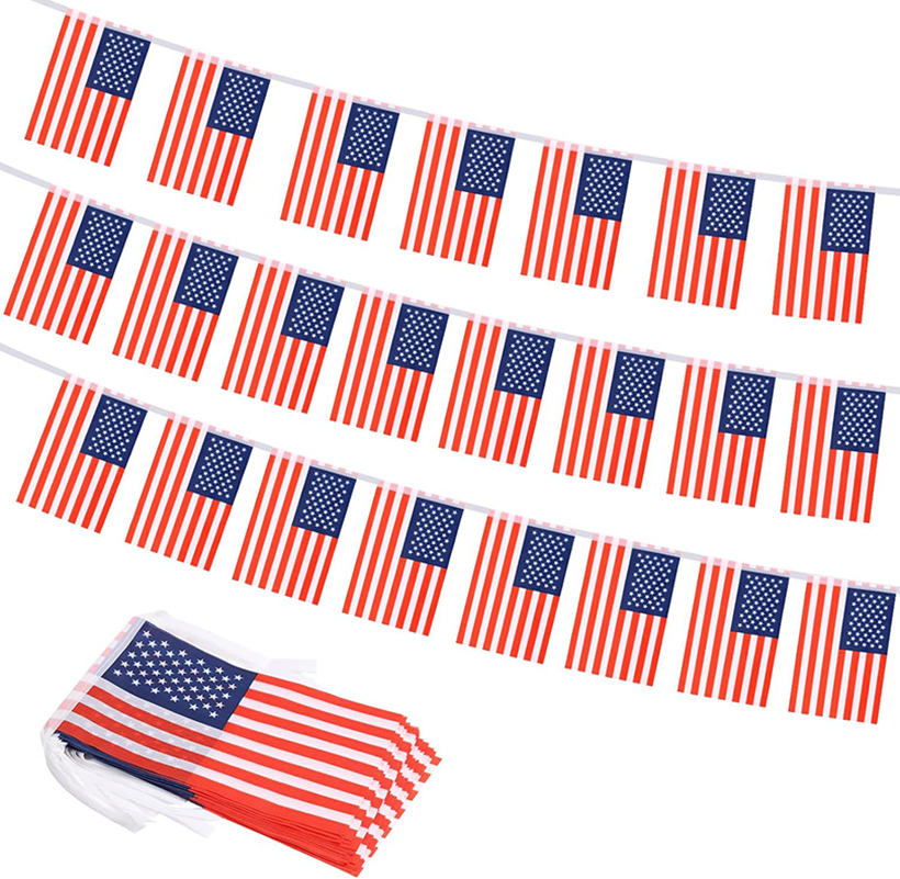 Printed USA Bunting Flags - Image 4