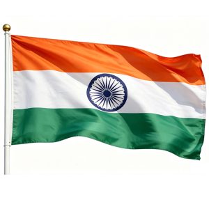printed India flag 3×5ft