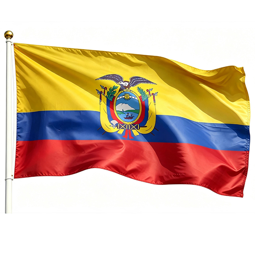 printed Ecuador flag 3×5ft