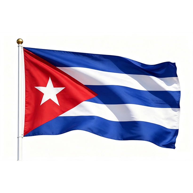printed Cuba flag 3×5ft