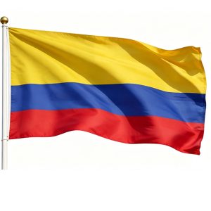 printed Colombia flag 3×5ft