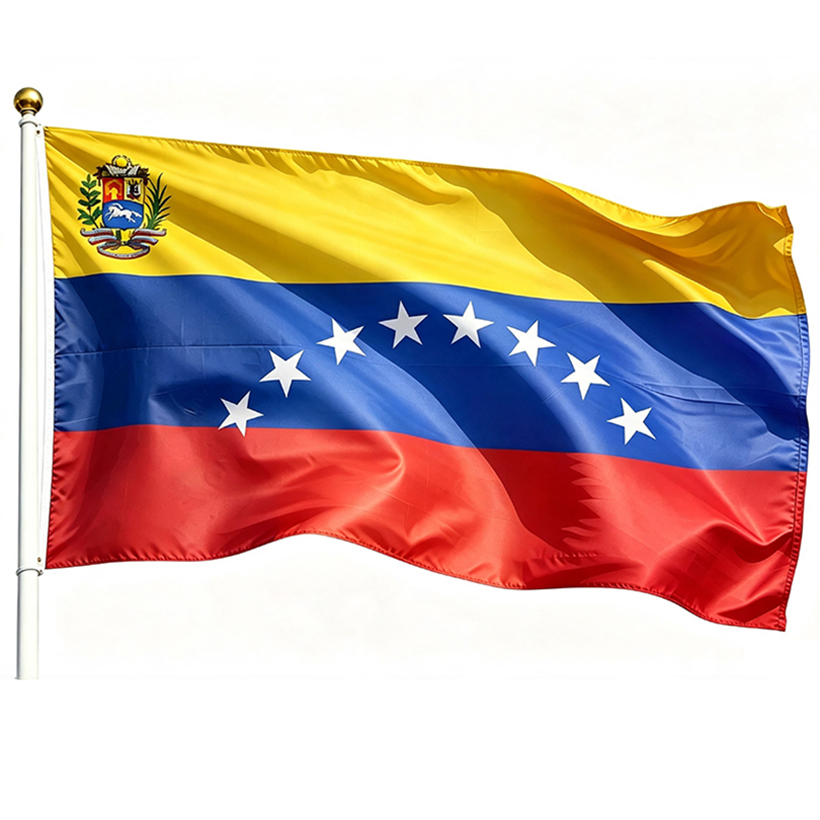 printed Venezuela flag 3×5ft