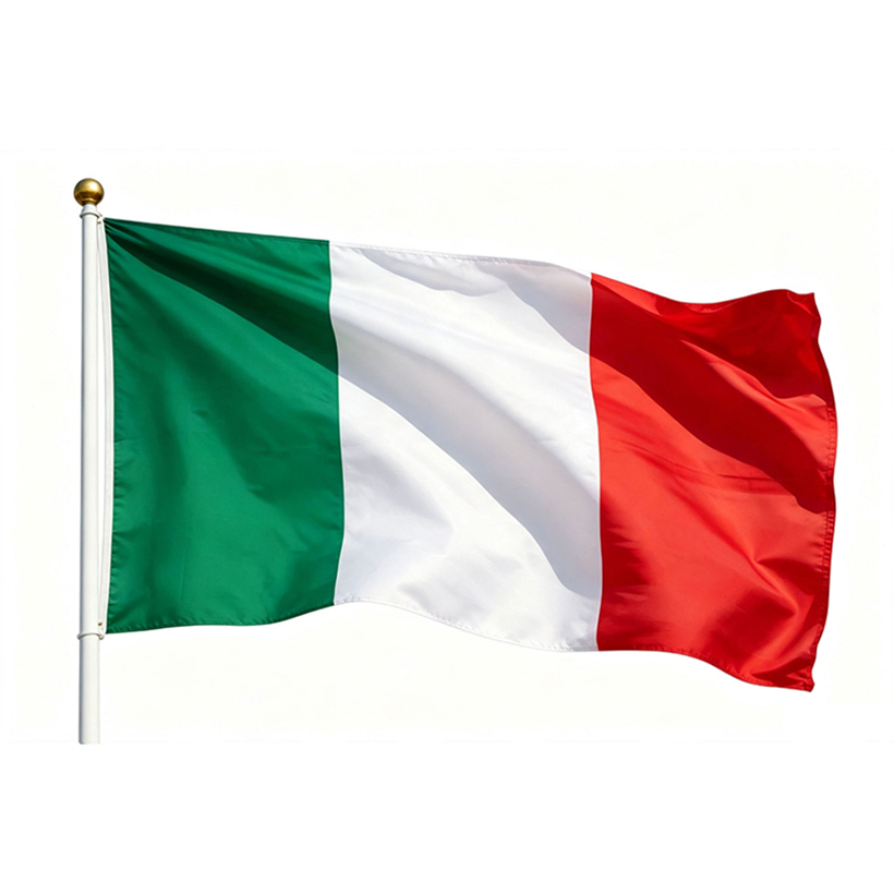 printed Italy flag 3×5ft