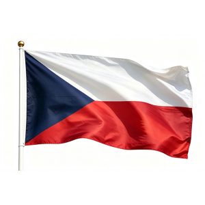 printed Czech Republic flag 3×5ft