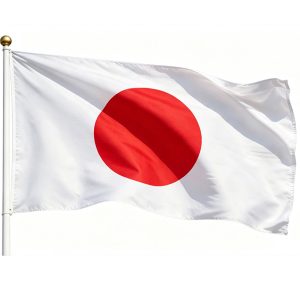 printed Japan flag 3×5ft