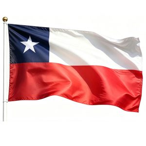 printed Chile flag 3×5ft