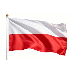 printed Poland flag 3×5ft