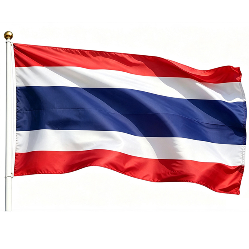 printed Thailand flag 3×5ft