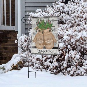Alternative view of decorative garden flag 12"× 18"