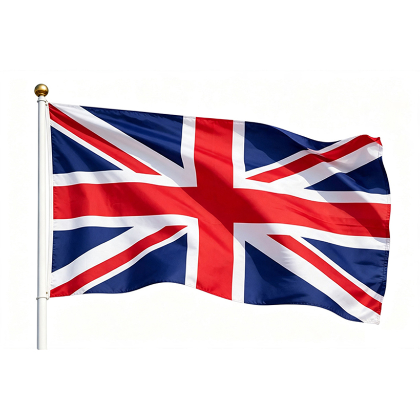 printed United Kingdom flag 3×5ft