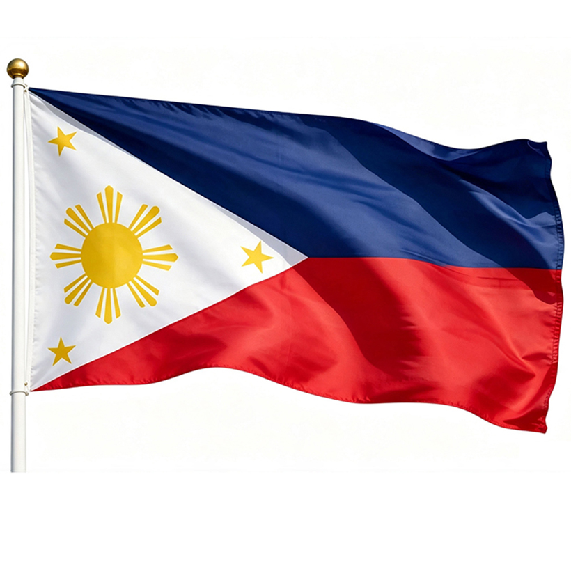 printed Philippines flag 3×5ft