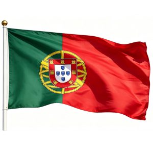 printed Portugal flag 3×5ft