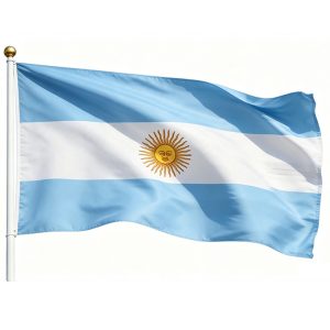 printed Argentina flag 3×5ft
